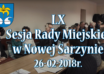 Sesja Rady Miejskiej